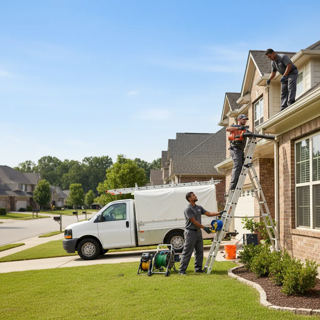 Home Gutter Service in Sand Springs, OK near me